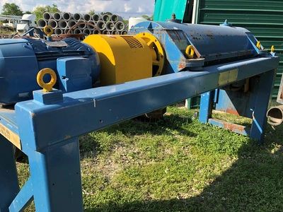 Sharples PM-38,000 Super-D-Canter centrifuge, 316SS.