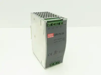 Mean Well DR-120-24 PLC Power Supply 24VDC 3.2/5A 100-240V Mixed Lot of 3