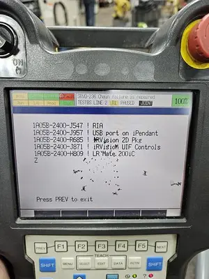 USED 2010 FANUC LR MATE 200IC