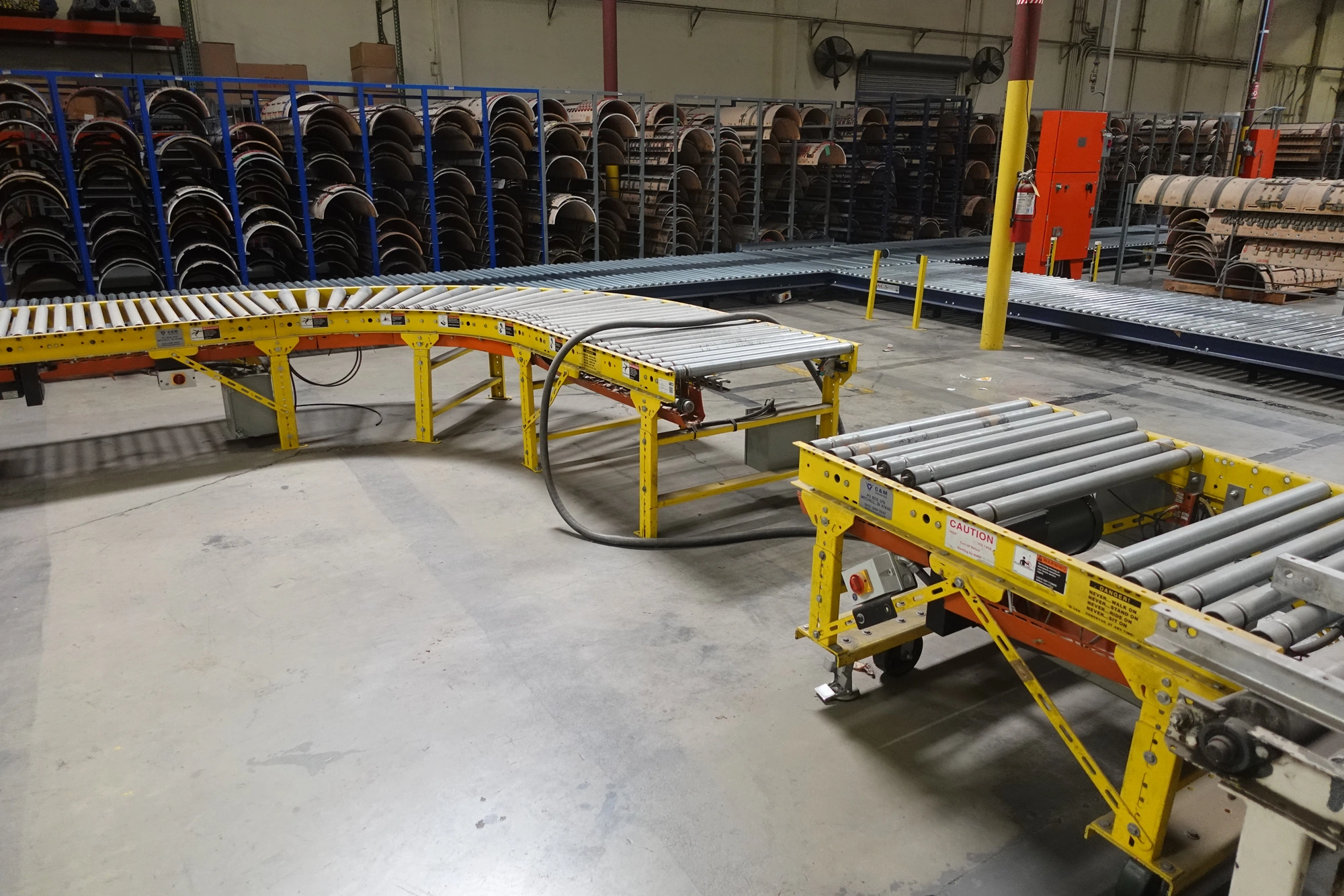 Used _UNKNOWN_ _UNKNOWN_ Roller Conveyors California US | Capital Recovery Group #1546041