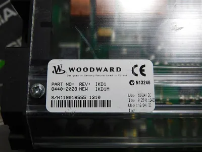 Woodward 8440-2028 Digital I/O Expansion Module Rev. NEW 12/24 VDC IKD1 Used