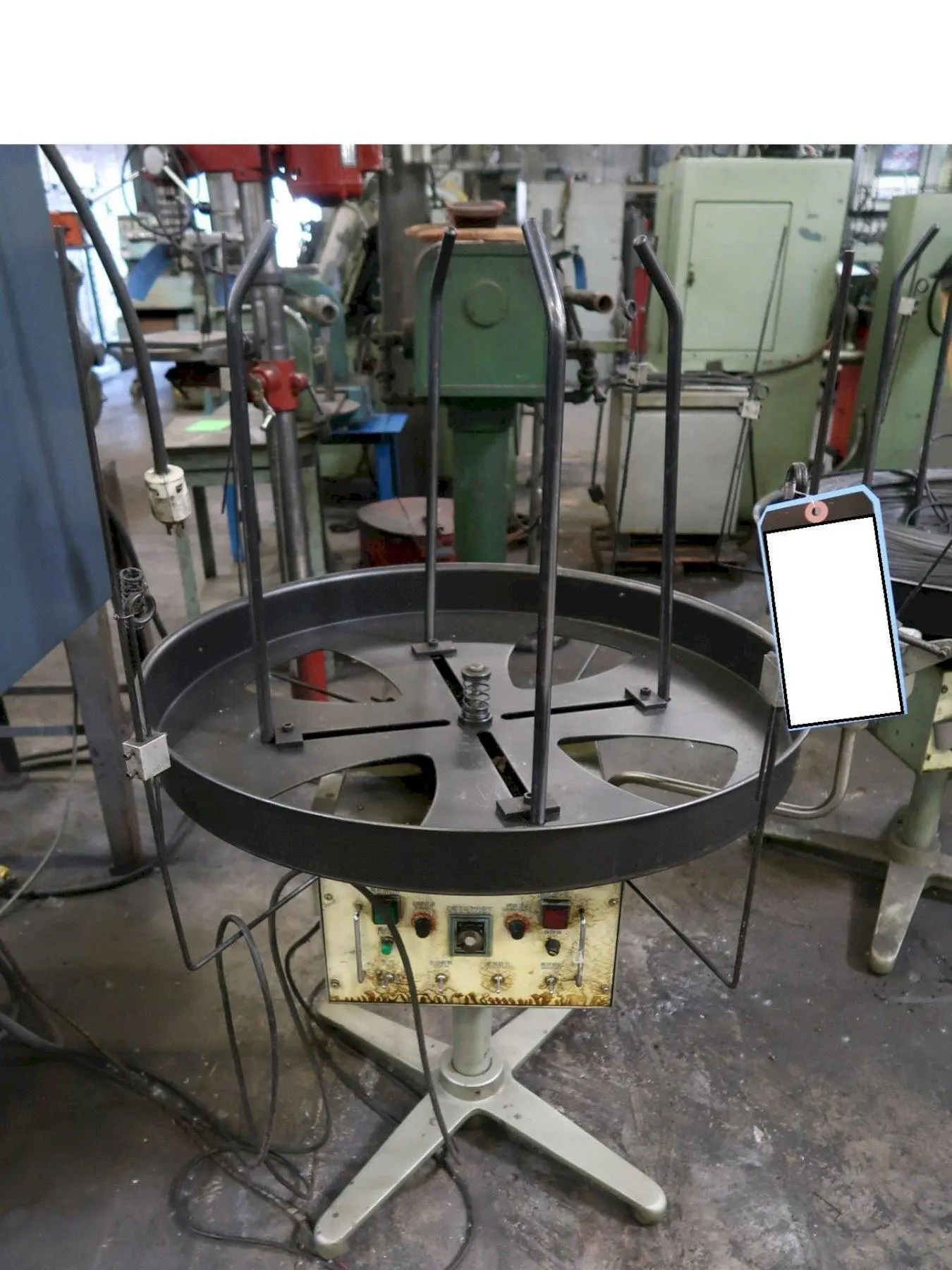 PHONSFEED ELECTRIC UNCOILER TABLE: STOCK #10775
