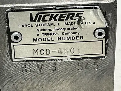 USED VICKERS MCD-4501