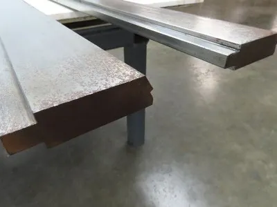 Press Brake Punch Die Set 73" Long 90°V 1/2" Tang 15/16" W 2-3/4" H