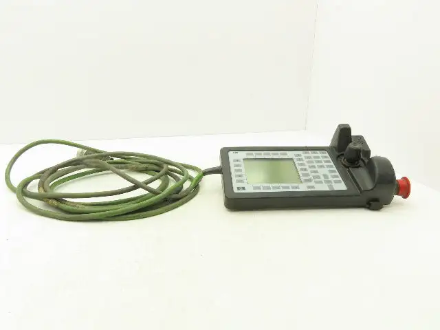 ABB 3HNE-00313-1 Robot Teach Pendant Keypad Handheld With 20' Cord With E-stop