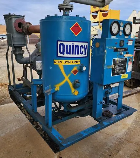 Used 1997 QUINCY QSV1-4DWNN3 Vacuum Pumps Wisconsin US | Lemke Machinery Sales #722313