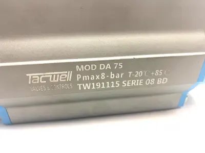 USED TACWELL DOUBLE ACTING SPRING-RETURNED PNEUMATIC ACTUATOR