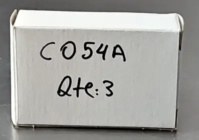 General Electric 123C054A Overload Relay Heater Element. Lot of 3 Loc4D30