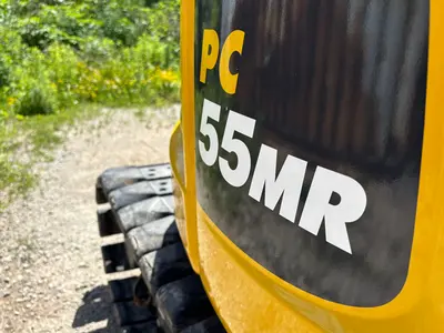 Used 2024 KOMATSU PC55MR-5 Crawler Excavators - Mini Wisconsin US | Proxy Equipment #1388869