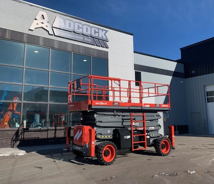 New | in-Stock 2026 SKYJACK SJ9253 RT ROUGH TERRAIN SCISSOR LIFT Scissor Lifters Alberta CA | Adcock Equipment #1417672