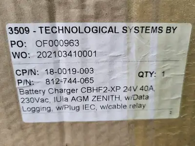 New | in-Stock S.P.E. ELETTRONICA INDUSTRIALE CBHF2-XP 24-40 Battery Chargers British Columbia CA | Lenmark #238379