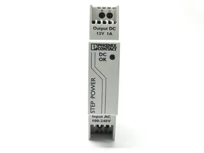 STEP-PS/1AC/12DC/1 | Phoenix Contact  Power Supply 2868538 - Used