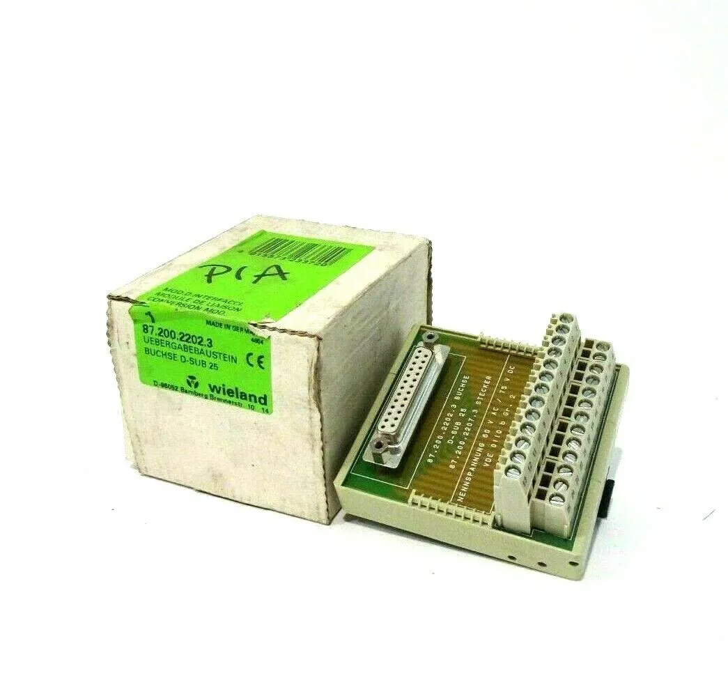 NEW WIELAND 87.200.2202.3 CONVERSION MODULE 8720022023
