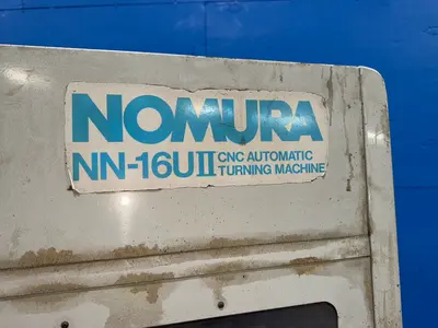 Used NOMURA NN16UII Automatic Bar Machines Ohio US | HGR 24 #1518969