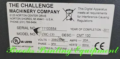 USED 2011 CHALLENGE CMT 130