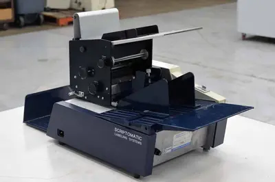 Used Scriptomatic 001 Pressure Sensitive Labelers Delaware US | United Machine Co. #1565388
