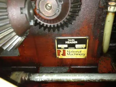 Used NATIONAL 62 Progressive Die Headers Ontario CA | Walden Machinery #1290651