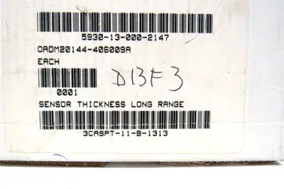 NEW BAUMER CH-8501 LONG RANGE THICKNESS SENSOR OADM 20144/406009A CH8501