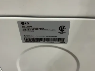Used LG DLE7000W Air Dryers Michigan US | Miedema Asset Management Group #1320970