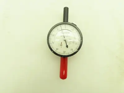 Ames 121 Shockless Inspection Gauge Dial Indicator 1/2" Stroke Measures to .01"