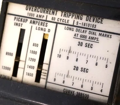 NEW WESTINGHOUSE S-1810103 OVERCURRENT TRIPPING DEVICE 1000AMP, S1810103