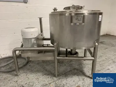 USED Bcast Stainless Products 150 Gal BCast Likwifier, 304 S/S, 75 HP