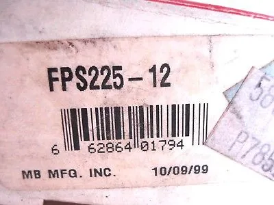 NEW MB NYLA-K MOUNTED BALL BEARING FPS225-12