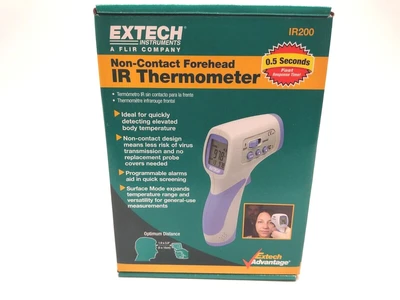 NEW EXTECH NON-CONTACT FOREHEAD IR THERMOMETER