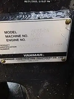 Used 2023 YANMAR VIO55-6A Crawler Excavators - Mini North Carolina US | National Equipment Dealers #1422404
