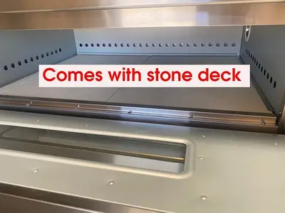 2 STONE DECK PIZZA OVEN - PROPANE - BRAND NEW - SEE VIDEO