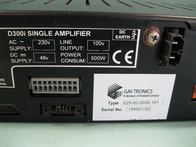 USED Gai-Tronics 025-02-0030-101