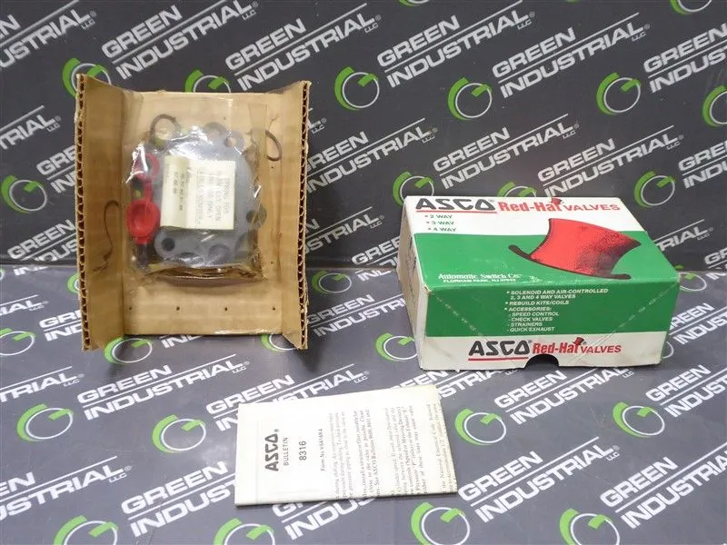 ASCO 103200 Solenoid Valve Rebuild Kit New NIB
