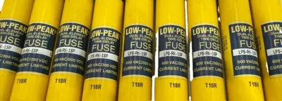 NEW LOT OF 10 BUSSMANN LPS-RK-1SP LOW-PEAK FUSES LPSRK1SP