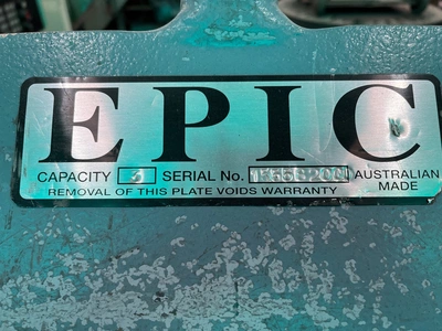 EPIC PAN BRAKE PLATE WORKING MACHINERY Heading | ESP Machinery Australia Pty Ltd (5)