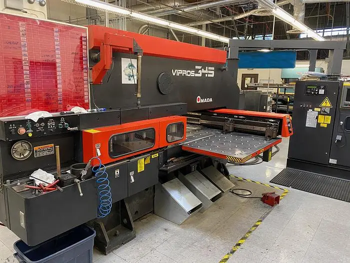 Used AMADA VIPROS 345 Turret Punches California US | MANUFACTURING SOLUTIONS #300970