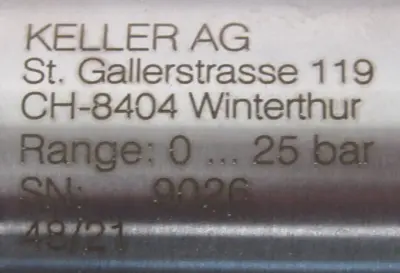 NEW KELLER CH-8404 TRANSDUCER CH8404