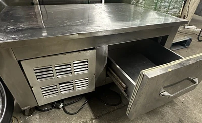 174-0079 Leader 48” Commercial Self Contained Chef Base Cooler