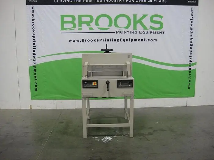 Used MBM 4810-95 Paper Cutters | BROOKS PRINTING EQUIPMENT #391628