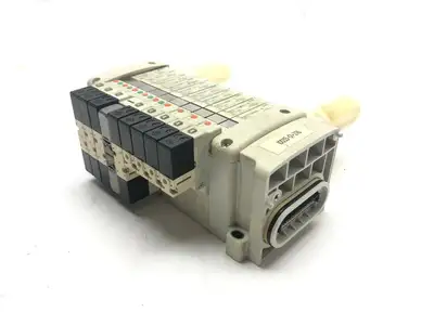 VV5QC11-10C6FD0 | SMC  Manifold Base w/ Solenoids 1000 Series - Used