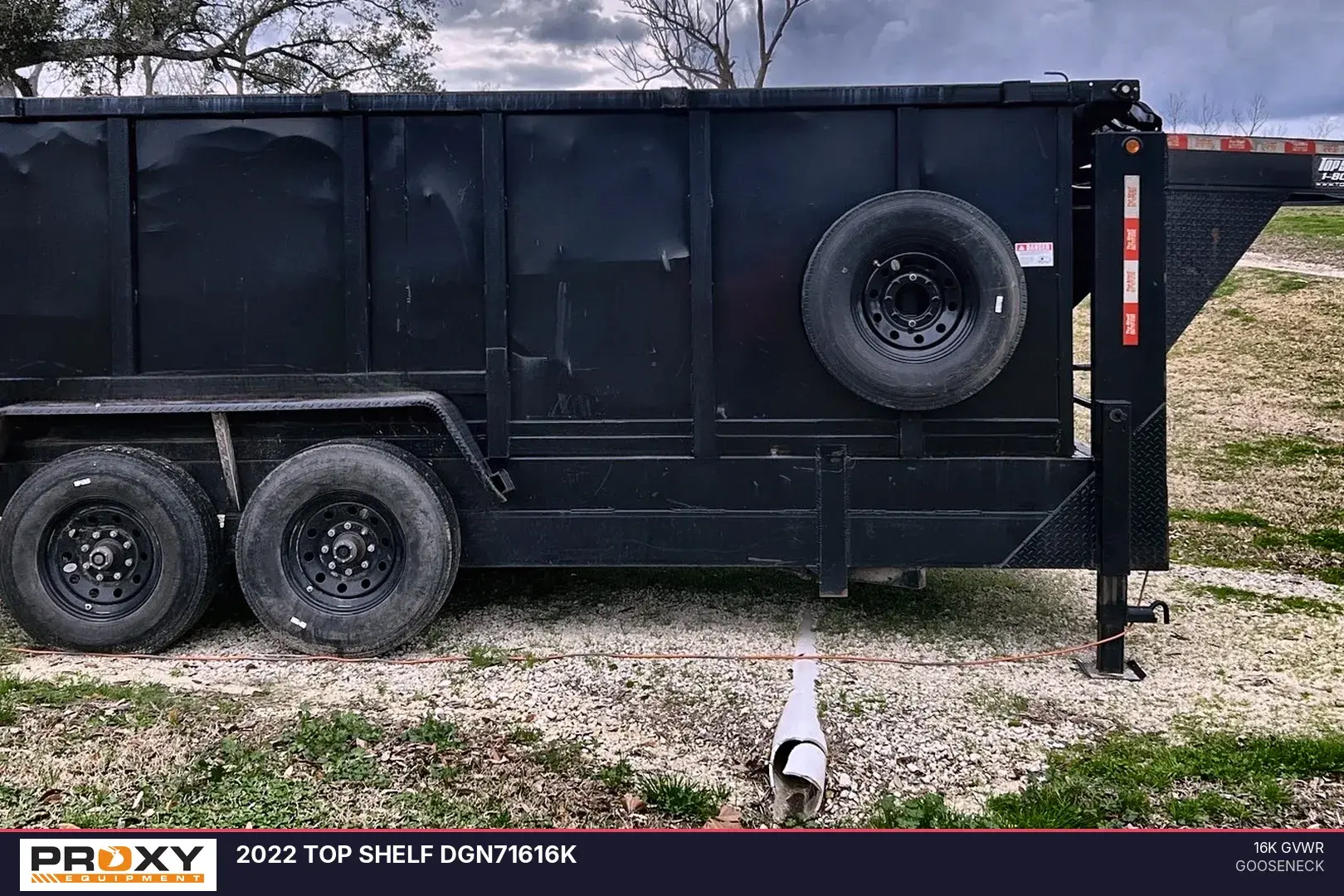 Used 2022 TOP SHELF DGN71616K Dump Trailers Louisiana US | Proxy Equipment #1377911