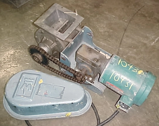 Used W MEYER AND  SON 606STD Rotary Airlock Feeder New Jersey US | Champion Trading Corporation #423237