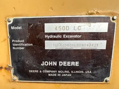 Used 2011 DEERE 450D LC Excavators New Jersey US | Proxy Equipment #1378420