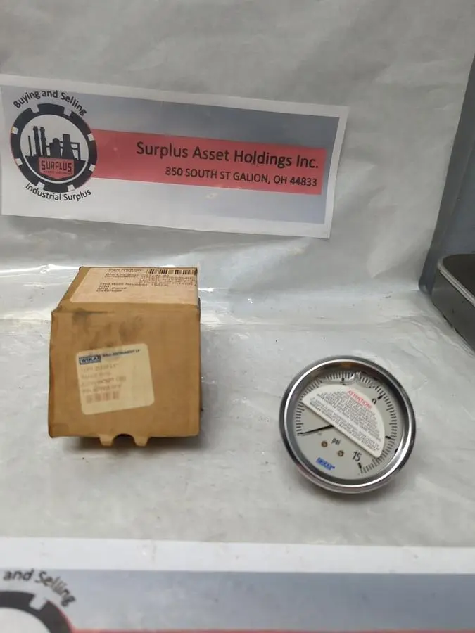 New | in-Stock WIKA 4270828-01 Universal Pressure Meters Ohio US | Surplus Asset Holdings #1240217