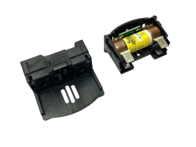 Used BUSSMANN FUSE BLOCK CLASS J 30A 600VAC W/ LOW-PEAK LPJ-15SP FUSE Fuse Accessories Michigan US | Maverick Industrial Sales #1092896