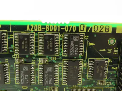 Fanuc A20B-8001-0700/02B AB RIO Interface Card Servo Add-on Mini Slot