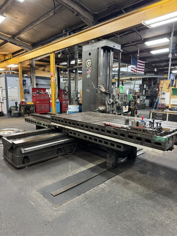Used 1961 GIDDING & LEWIS 65-D5-T Horizontal Table Type Boring Mills California US | Deal Makers Machinery #714311