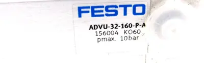 NEW FESTO ADVU-32-160-P-A COMPACT CYLINDER 156004 ADVU32160PA