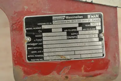 USED 2011 MASONEILAN 88-21115