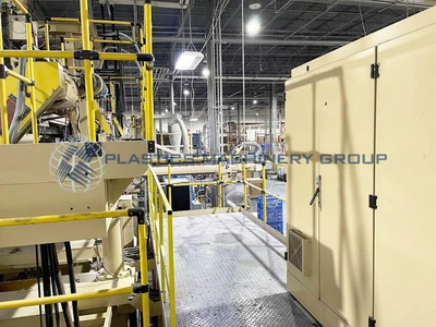 Kautex Single 50 LB Blow Molder
