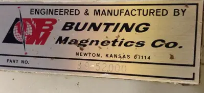 USED BUNTING 39-52000